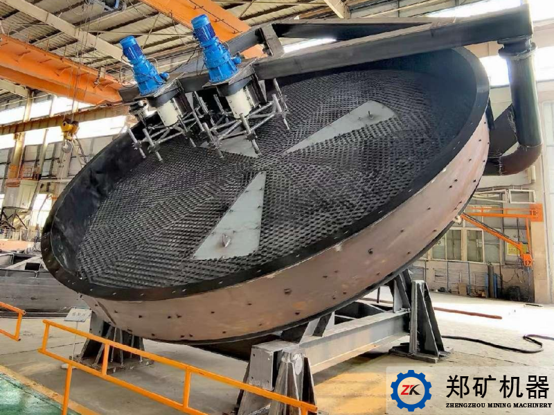 磷石膏綜合利用項(xiàng)目成球盤(pán)單機(jī)設(shè)備